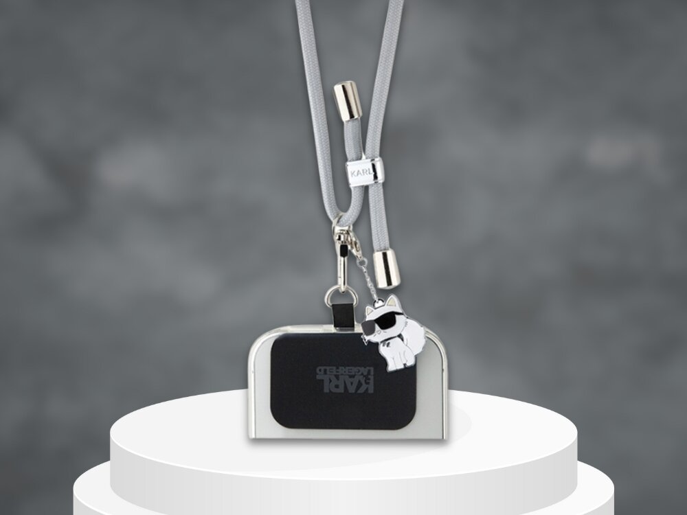 pasek Guess CBDY Cord Nylon 4G Metal Charm pasek zawieszka ozdoba dodatek