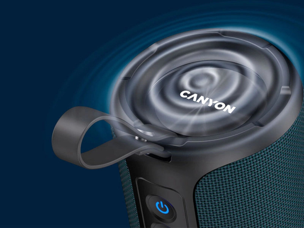 Głośnik mobilny CANYON OnMove - Korektor dźwięku