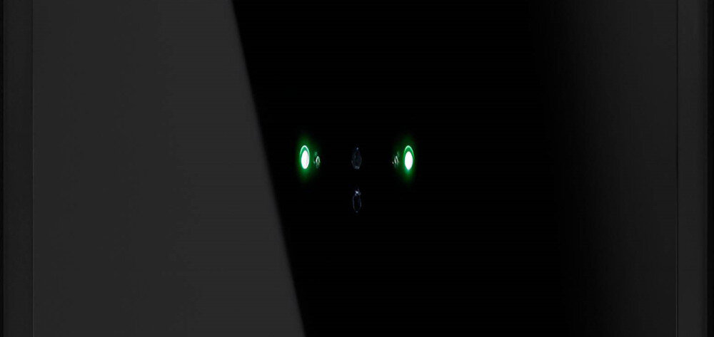 OKAP AFRELLI PIANO GESTO CZARNY MAT regulacja mocy poziomy prędkości przyciski cztery stopnie boost