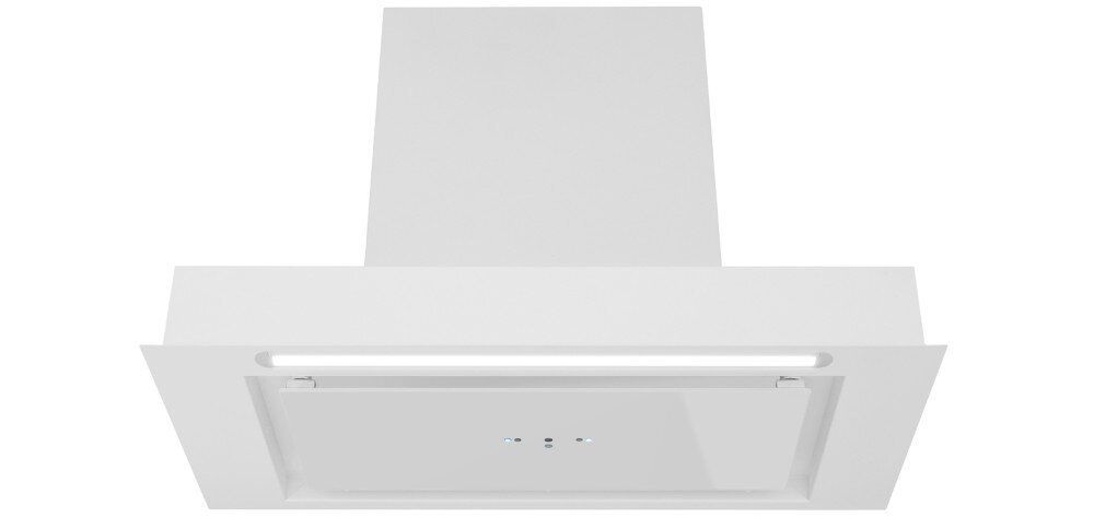 OKAP AFRELLI PIANO GESTO BIAŁY MAT instalacja podszafkowa szerokość 89,5 cm zabudowa montaż podszafkowy