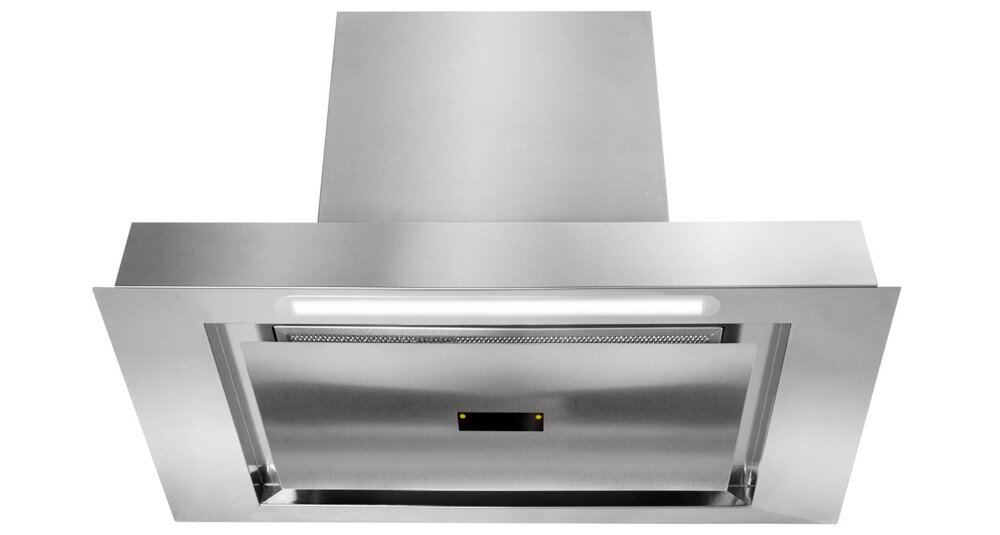 OKAP AFRELLI PIANO GESTO INOX instalacja podszafkowa szerokość 89,5 cm zabudowa montaż podszafkowy