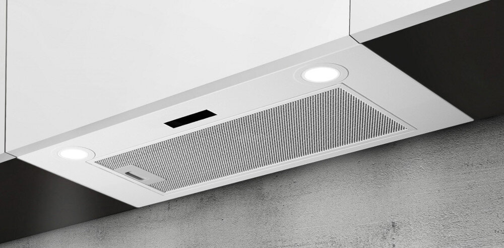 OKAP AFRELLI RUFFI CLASSIC GESTO filtr aluminiowy wyciąg pochłaniacz sterowanie elektroniczne Instalacja podszafkowa zabudowa wkład Oświetlenie LED filtr aluminiowy 60 db