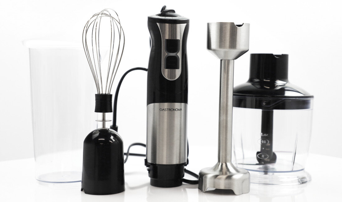Blender GASTRONOMA 18210001 czarny zestaw akcesoria komplet wyposazenie