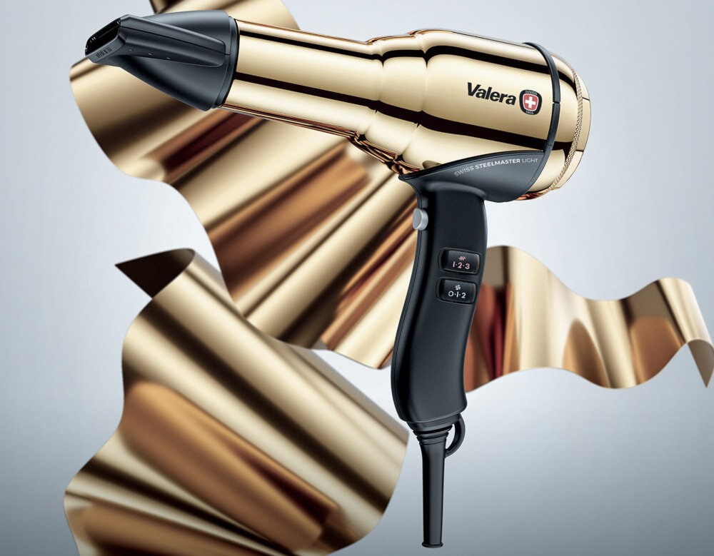 Suszarka VALERA Swiss Steel Master Light Złoty 2100W