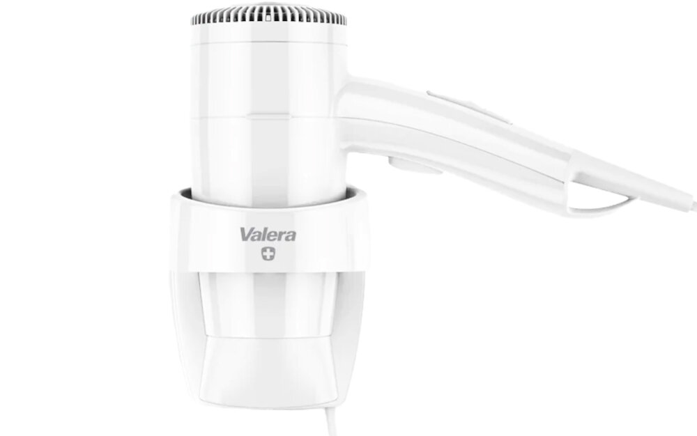 Suszarka hotelowa VALERA Premium Super 1600W dysza koncentratora precyzja kierowanie strumień powietrze stylizacja wykonanie Powłoka antybakteryjna Nano-Silver  ochrona
