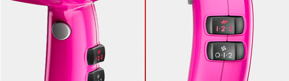 Suszarka VALERA Vanity Hi Power RC Różowy 2400W ustawienia 6 trybów suszenie dostosowanie włosy stylizacja przycisk Cold Air 