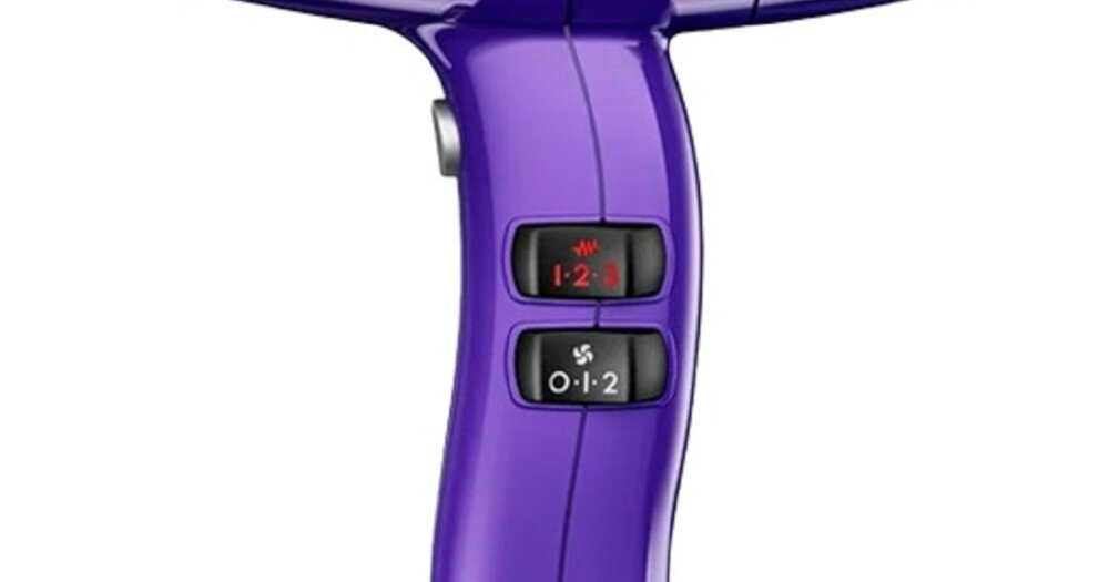 Suszarka VALERA Vanity Hi Power RC Fioletowy ustawienia 6 trybów suszenie dostosowanie włosy stylizacja przycisk Cold Air 