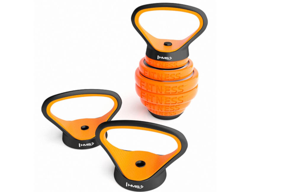 HMS kettlebell trening zastosowanie ćwiczenia mięśnie głębokie postawa ciało talerze uchwyt obciążenie ciężar