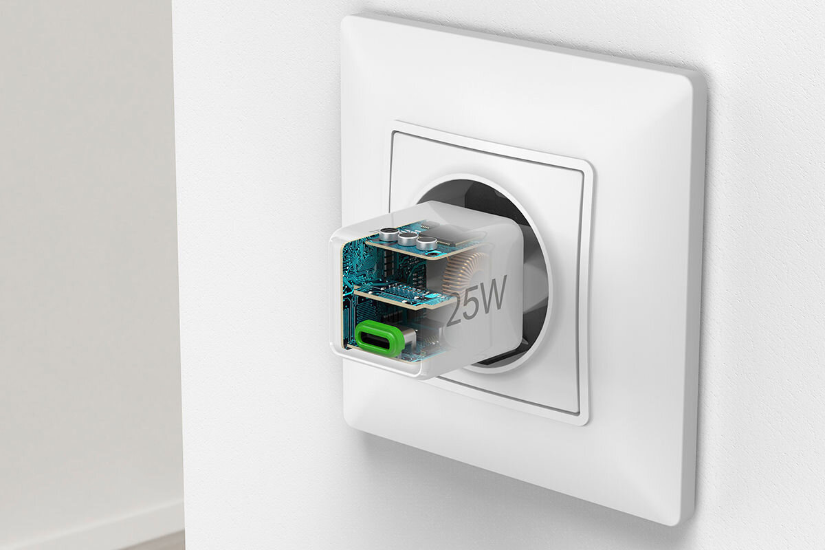 Ładowarka sieciowa HAMA Supermini PD/QC 25W Wszechstronne ładowanie