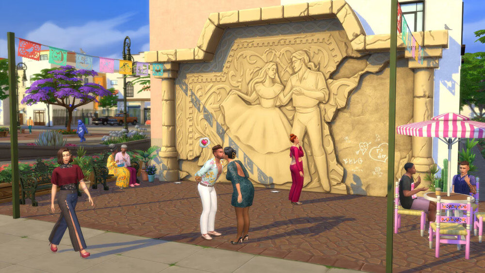 The Sims 4: Zakochaj się! - Dodatek Gra PC trend pełnia życia nastolatkowie szkoła zajęcia nauczyciele rozmowy życie liceum wspomnienia styl