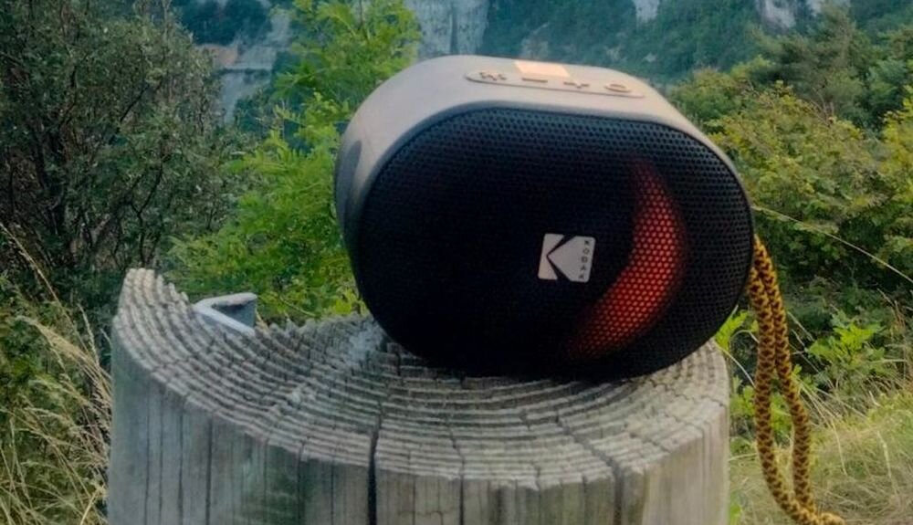 Głośnik mobilny KODAK PWS-2234 Czarny solidna diody led