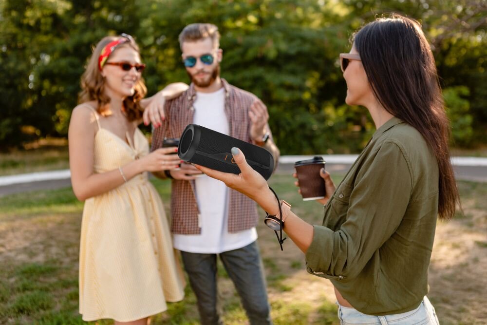 Głośnik mobilny KODAK PWS-2247 Szary muzyka dzwiek funkcja tws