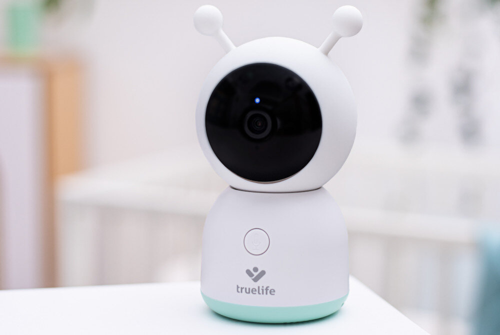 Niania elektroniczna TRUELIFE NannyCam R7 Dual Smart Bezpieczeństwo to podstawa pięciowarstwowe szyfrowanie wojskowe standardy zabezpieczeń AES kontrola dostęp