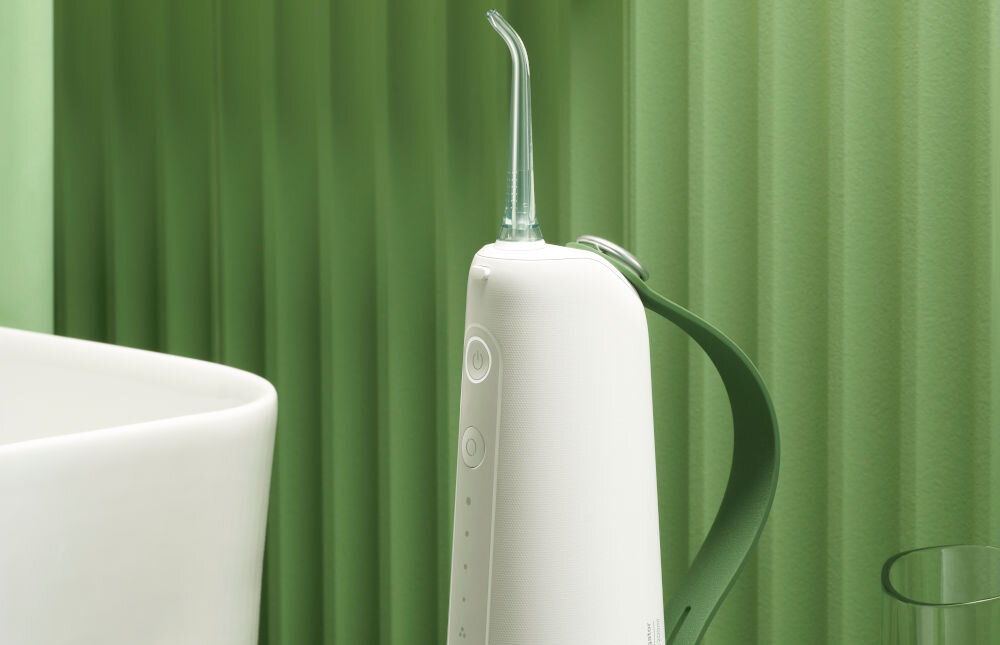 Irygator OCLEAN W10 Zielony wszechstronność odpowiedni dla różnych użytkowników aparaty ortodontyczne skuteczna eliminacja zabrudzeń trudno dostępne miejsca nadwrażliwość dziąseł tryb delikatny minimalizacja ryzyka uszkodzeń i krwawienia precyzyjne usuwanie resztek jedzenia i zanieczyszczeń z przestrzeni międzyzębowych zapobieganie nawrotom próchnicy