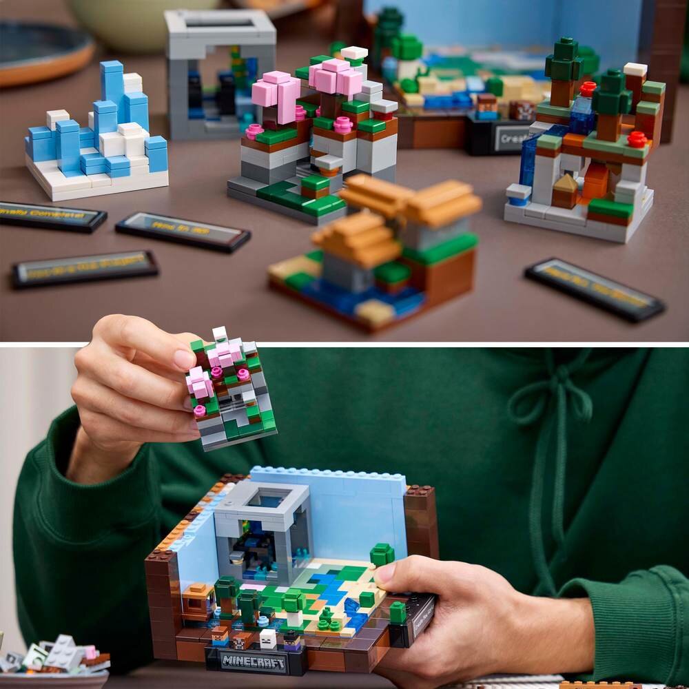 LEGO 21265 Minecraft Stół warsztatowy detale