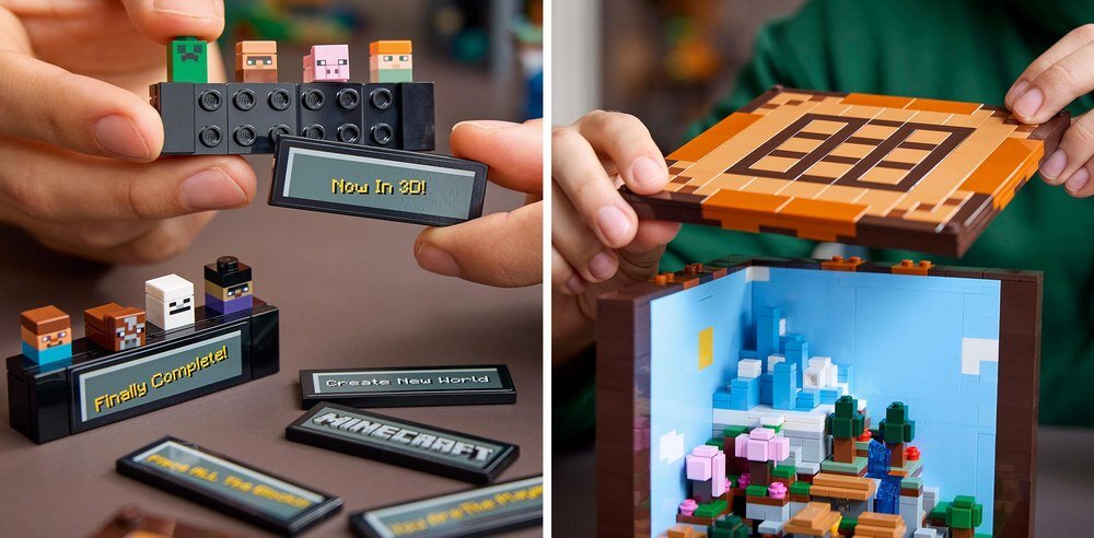 LEGO 21265 Minecraft Stół warsztatowy Model