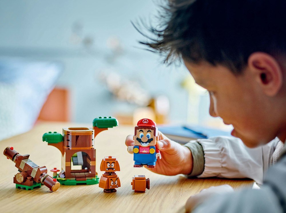 LEGO 71433 Super Mario Goomba i plac zabaw zabawa