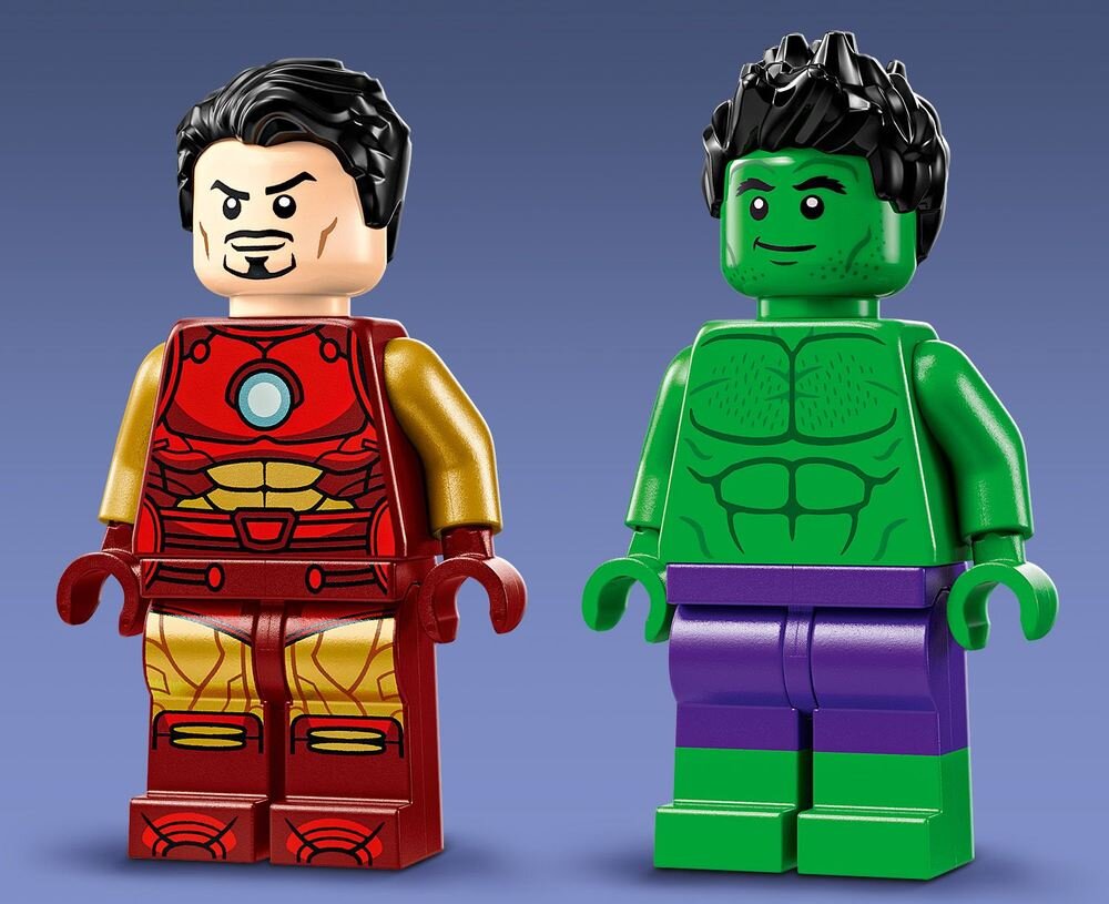 LEGO 76287 Marvel Iron Man z motocyklem i Hulk akcesoria