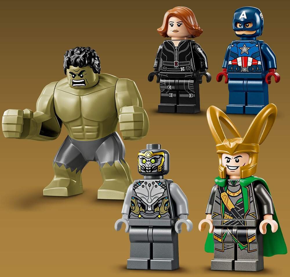 LEGO 76290 Marvel Avengers kontra Lewiatan minifigurki