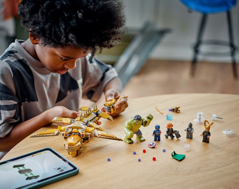 LEGO 76290 Marvel Avengers kontra Lewiatan umiejętności