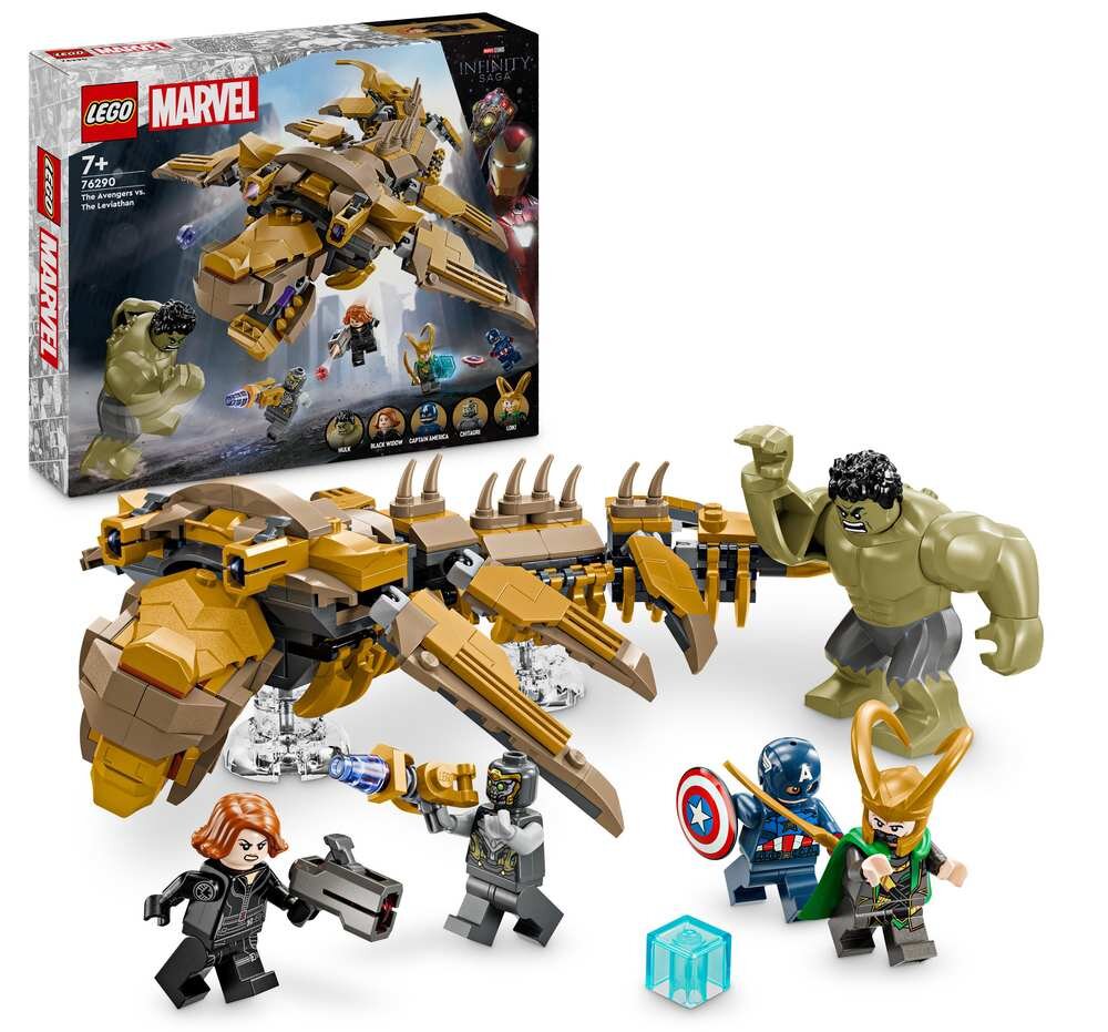 LEGO 76290 Marvel Avengers kontra Lewiatan Zestaw