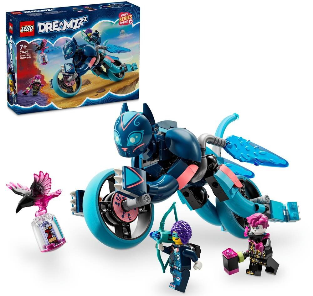 LEGO 71479 DREAMZzz Koci motocykl Zoey Zestaw