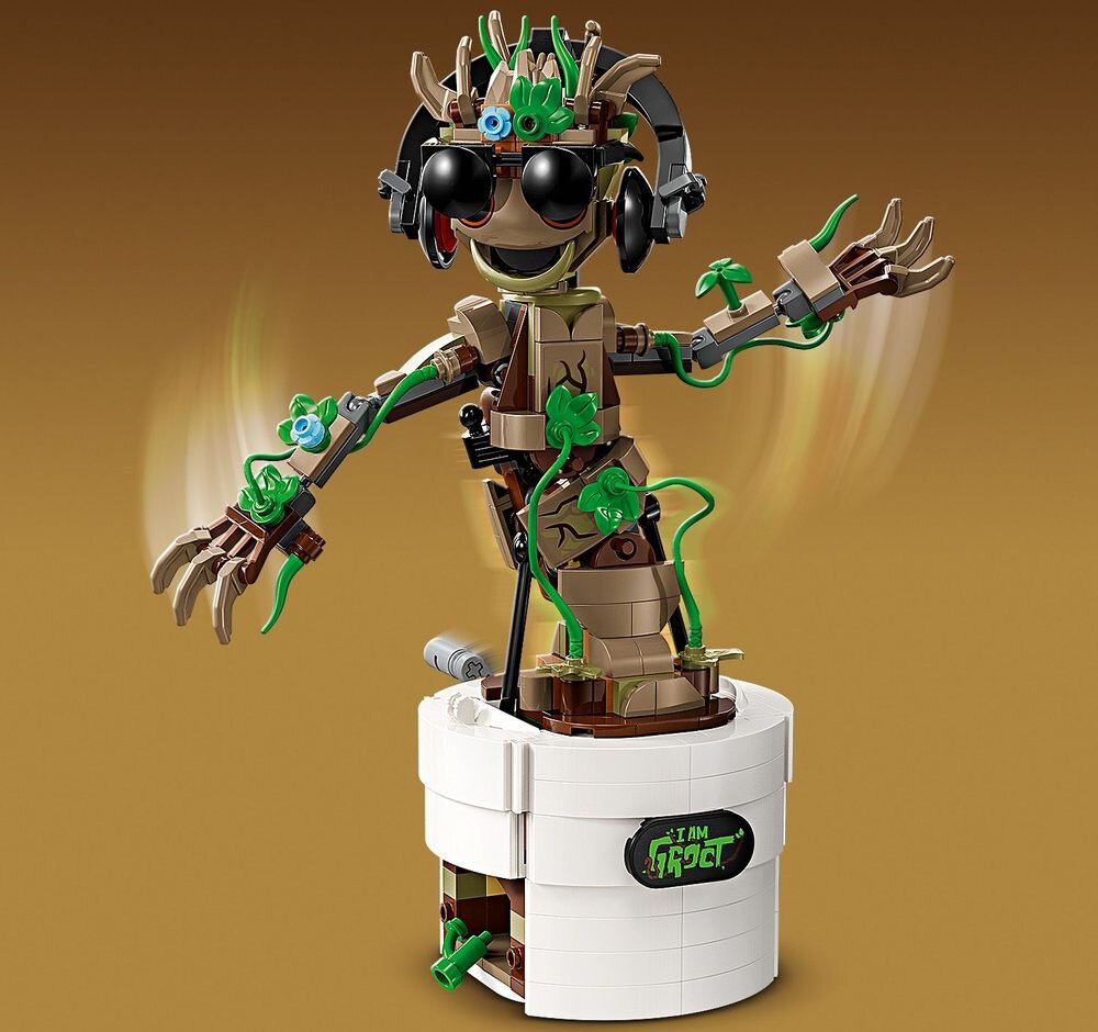 LEGO 76297 Marvel Tańczący Groot Interaktywny
