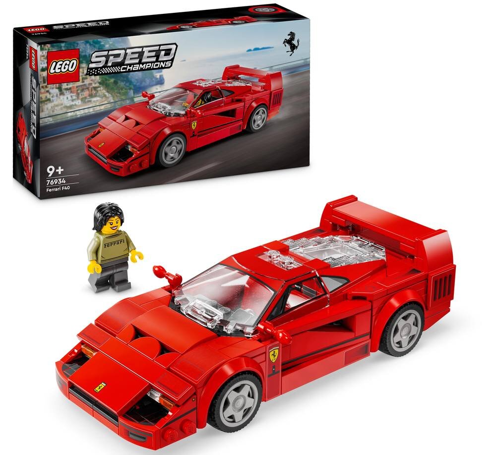 LEGO 76934 Speed Champions Supersamochód Ferrari F40 Zestaw