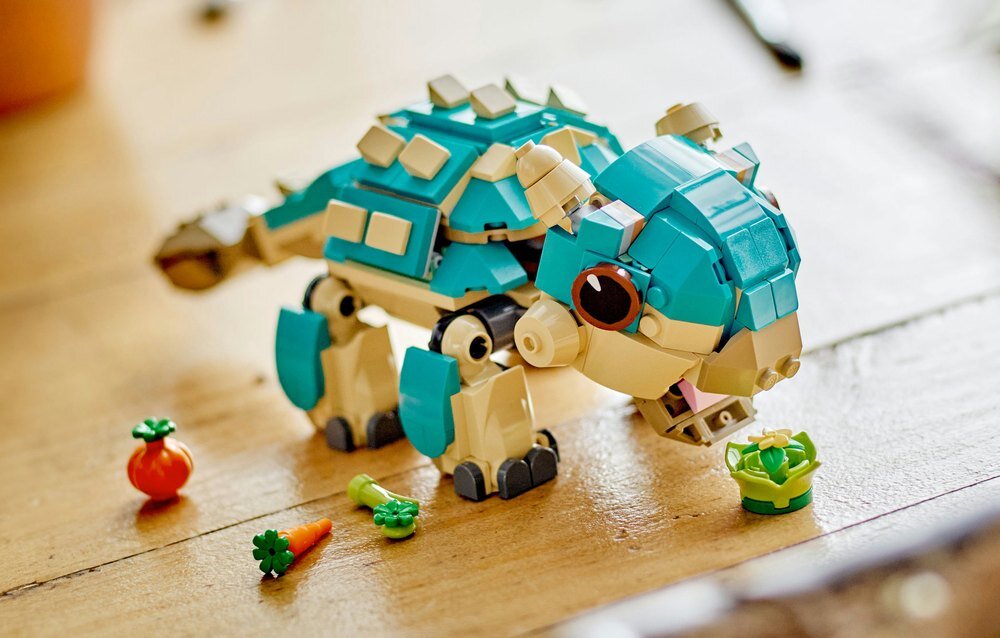 LEGO 76962 Jurassic World Mały ankylozaur Bumpy opis
