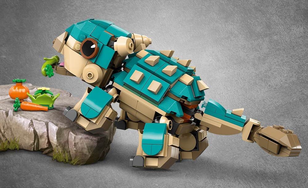 LEGO 76962 Jurassic World Mały ankylozaur Bumpy prezent