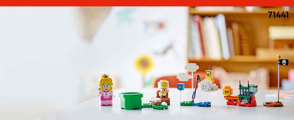 Przygody z interaktywną figurką LEGO<sup>®</sup> Peach<sup>™</sup>