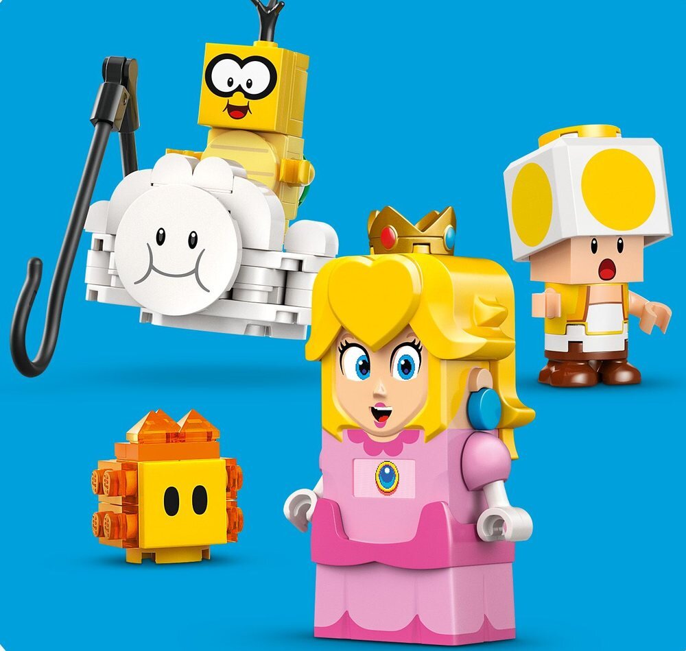 LEGO 71439 Super Mario Przygody z interaktywną figurką LEGO Peach figurki