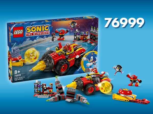 Super Sonic kontra Egg Drillster (76999)