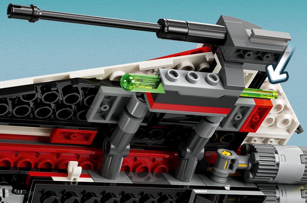 LEGO 75388 Star Wars Myśliwiec rycerza Jedi Boba statek kosmiczny