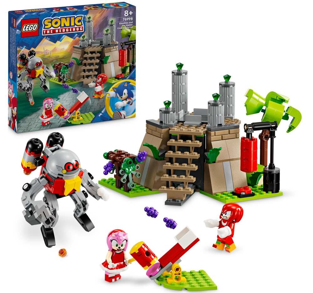 LEGO 76998 Sonic the Hedgehog Knuckles i świątynia Master Emerald Zestaw
