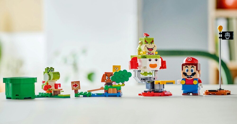 LEGO 71439 Super Mario Przygody z interaktywną figurką LEGO Mario opis