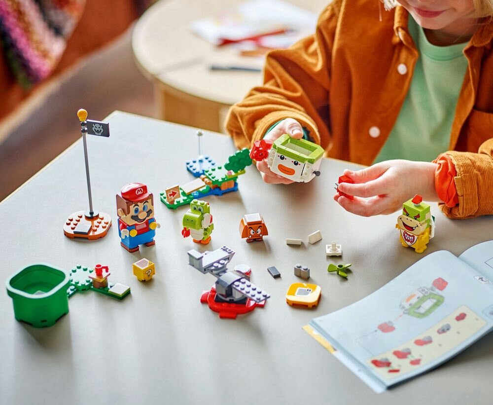 LEGO 71439 Super Mario Przygody z interaktywną figurką LEGO Mario budowanie