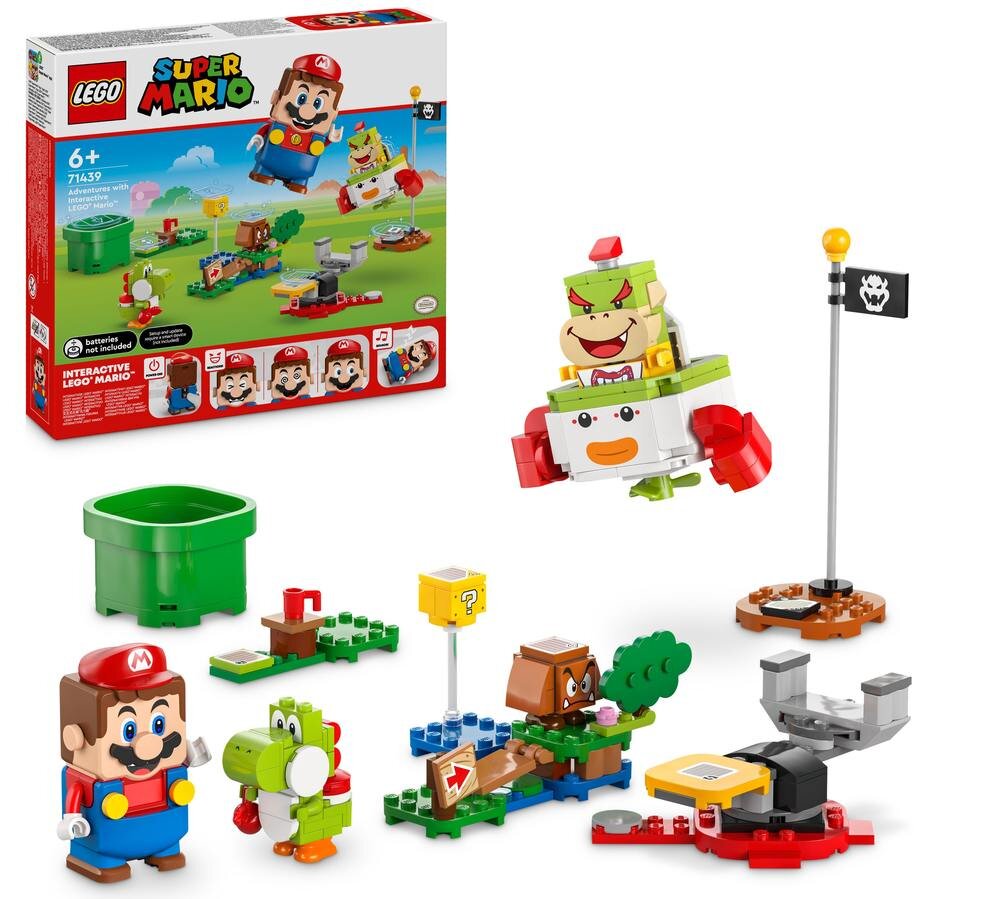 LEGO 71439 Super Mario Przygody z interaktywną figurką LEGO Mario Zestaw