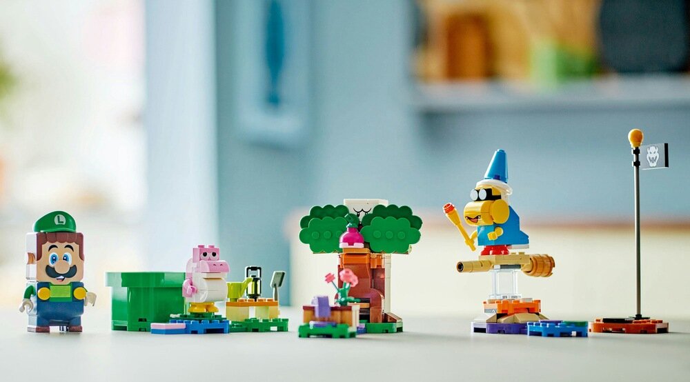 LEGO 71440 Super Mario Przygody z interaktywną figurką LEGO Luigi opis