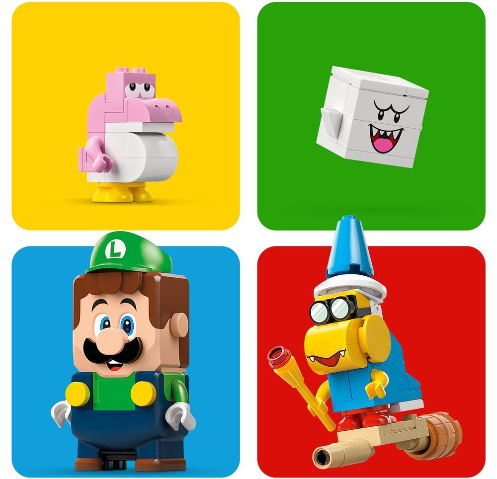 LEGO 71440 Super Mario Przygody z interaktywną figurką LEGO Luigi figurki