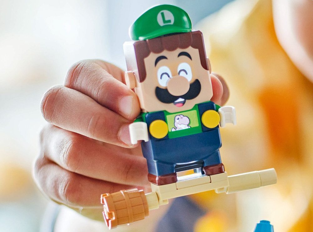 LEGO 71440 Super Mario Przygody z interaktywną figurką LEGO Luigi budowanie