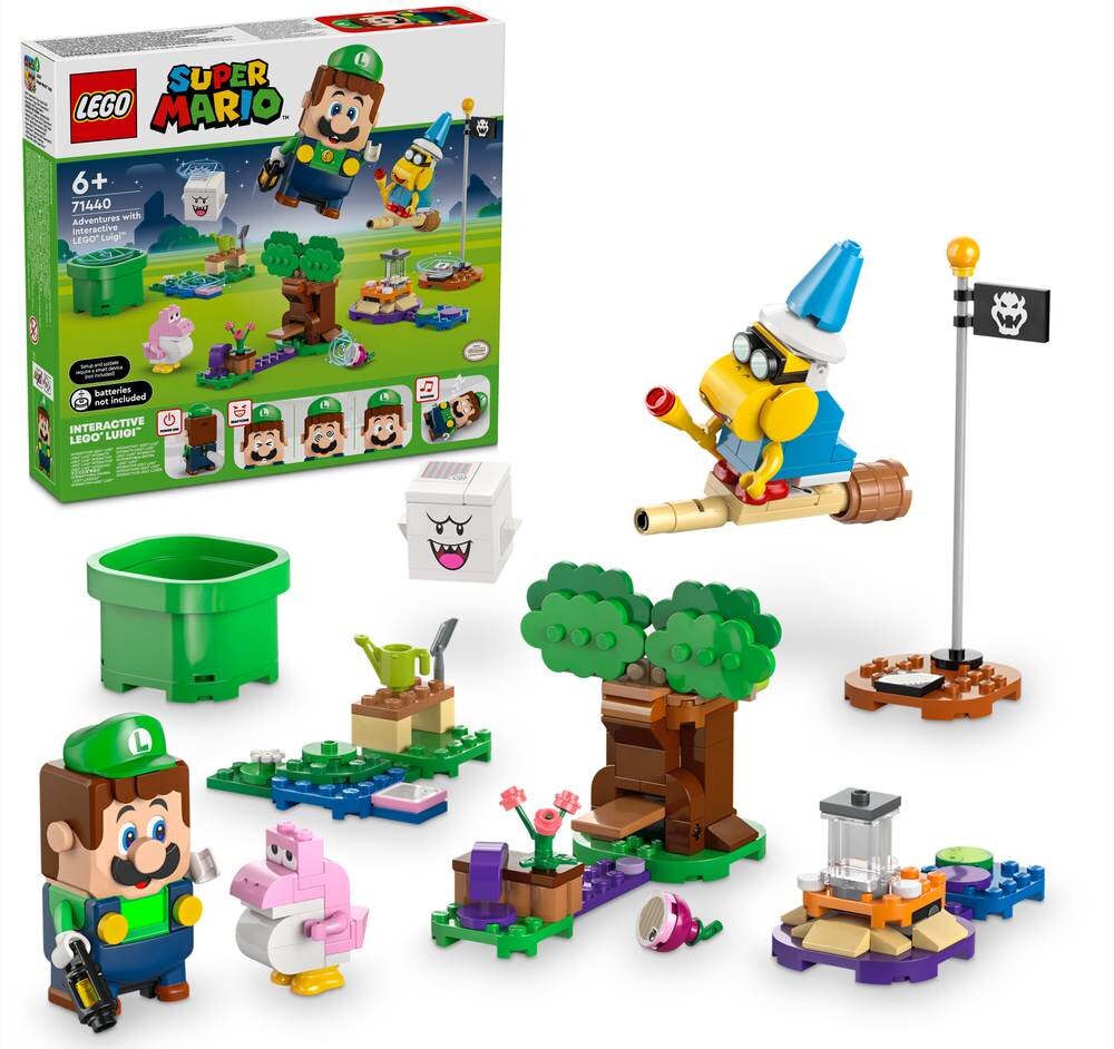 LEGO 71440 Super Mario Przygody z interaktywną figurką LEGO Luigi Zestaw