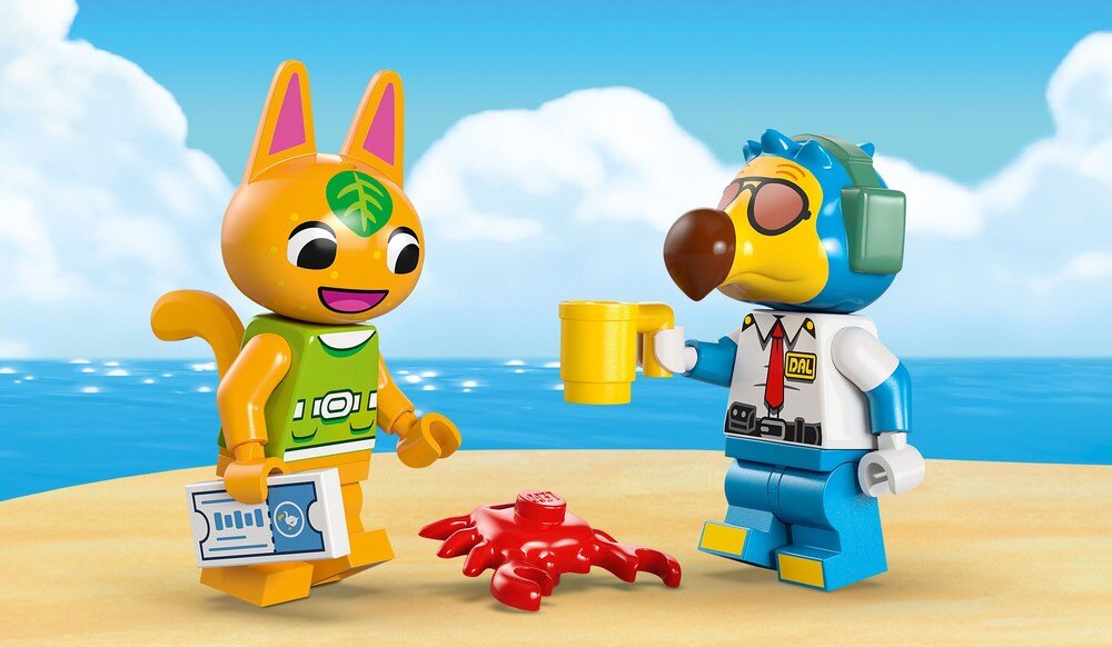 LEGO 77051 Animal Crossing Lot z Dodo Airlines postacie