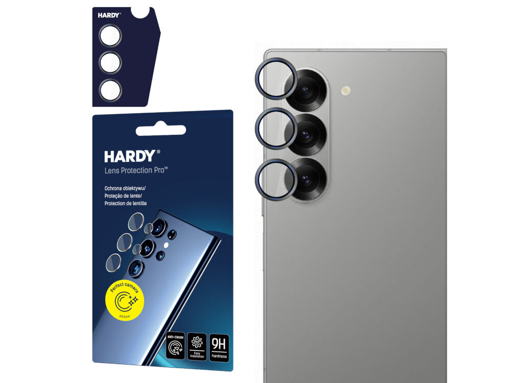 Szkło hartowane na obiektyw 3MK Lens
Protection Pro do Samsung Galaxy Z Fold 6
stylowa i dyskretna ochrona aparatu smartfona niewidoczna niewyczuwalna różne warianty kolorystyczne nie zmienia naturalnego designu ani smukłej sylwetki