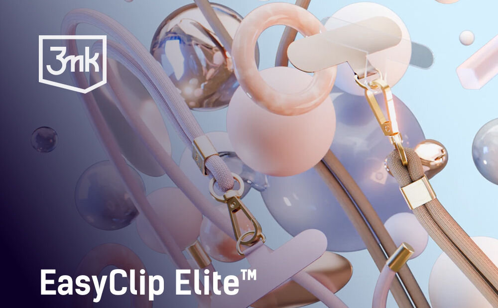 Smycz do telefonu 3MK EasyClip Elite czarny elegancki detaliczny design wyrzymały funkcjonalny szybki wygodny stylowy dostęp do urządzenia
minimalizowanie ryzyka upadku zgubienia kradzieży