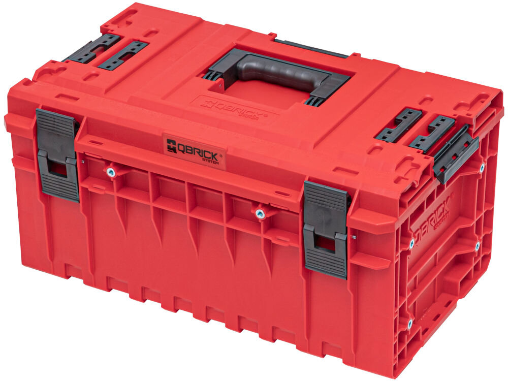 Qbrick System ONE 350 VARIO RED ULTRA HD skrzynia narzędziowa organizer regulowane przegrody średnie narzędzia