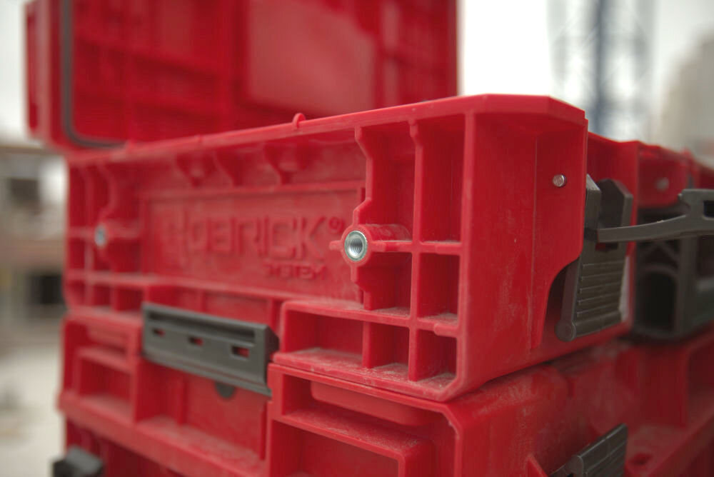 Qbrick System ONE 350 VARIO RED ULTRA HD skrzynia narzędziowa konektory Qbrick System PRO łączenie