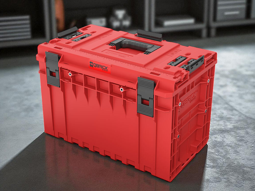 QBRICK System ONE 450 2.0 Vario Red Ultra HD ultra wytrzymała skrzynia narzędziowa duża pojemność