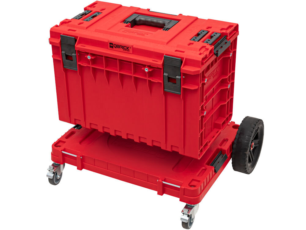 Platforma transportowa QBRICK System One Transport Platform 2.0 Allterrain Red Ultra HD tworzywo odporność testy udarnościowe temperatura