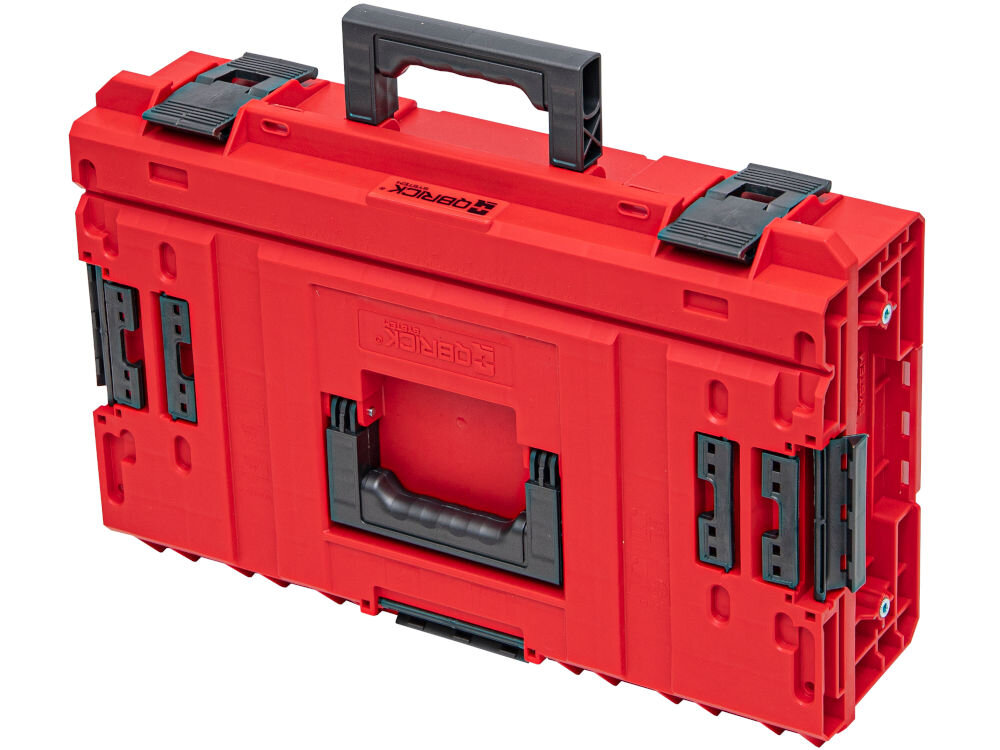 Qbrick System ONE 200 VARIO RED ULTRA HD skrzynia narzędziowa pojemność 15,4L wymiary inserty M8